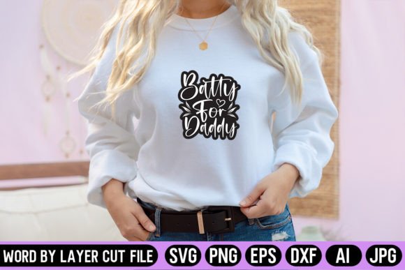 Batty for Daddy Sticker SVG Design Review