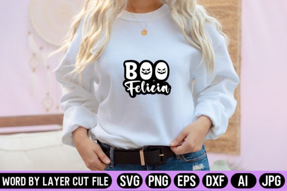 Boo Felicia Sticker SVG Design Review