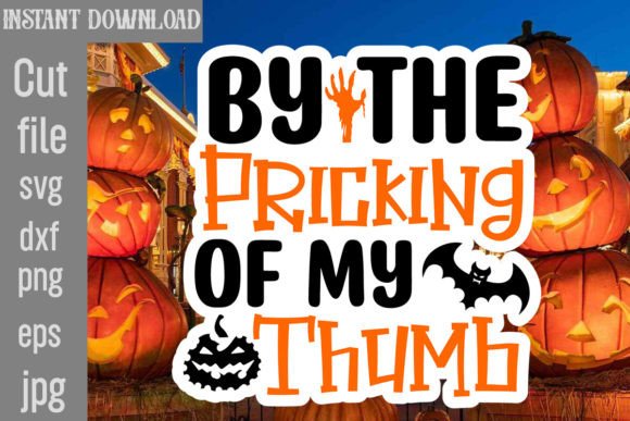 By the Pricking of My Thumb Sticker SVG Review