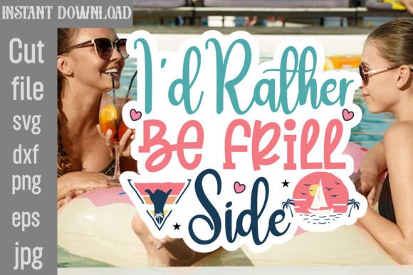 I d Rather Be Frill Side SVG Cut File Review