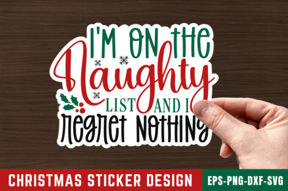 Im on the Naughty List and I Regret PNG Review