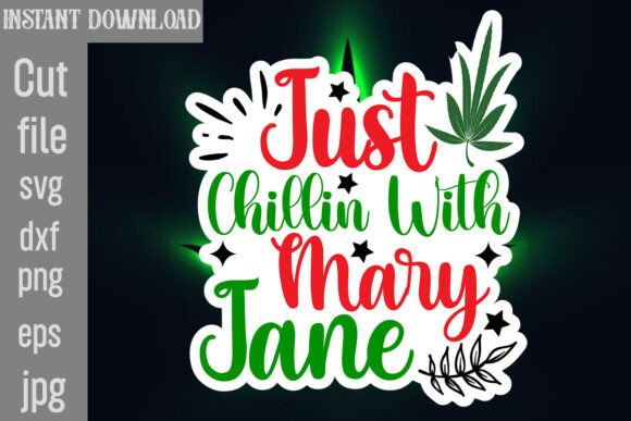 Just Chillin with Mary Jane SVG Cut File Review