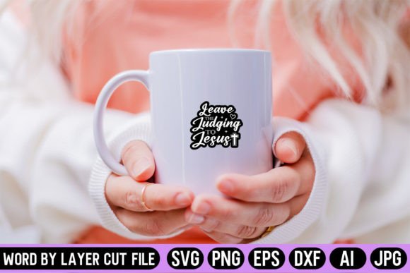 Leave the Judging to Jesus Sticker SVG Review
