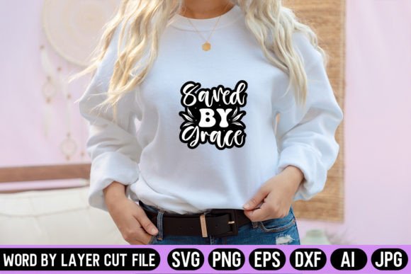 Saved by Grace Sticker SVG Design Review
