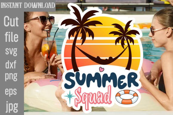 Summer Squad SVG Cut File Review