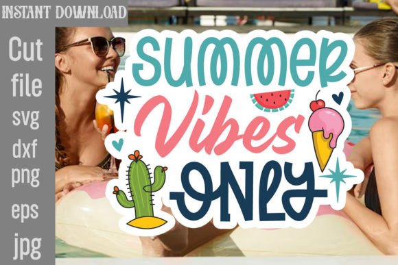 Summer Vibes Only SVG Cut File Review